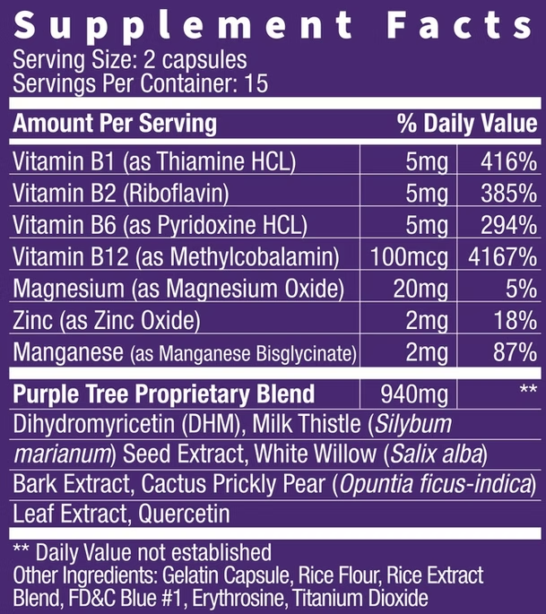 Purple Tree Post-Celebration Wellness Packets