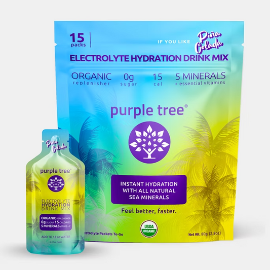 Electrolyte Hydration Packets, Organic, Pina Colada